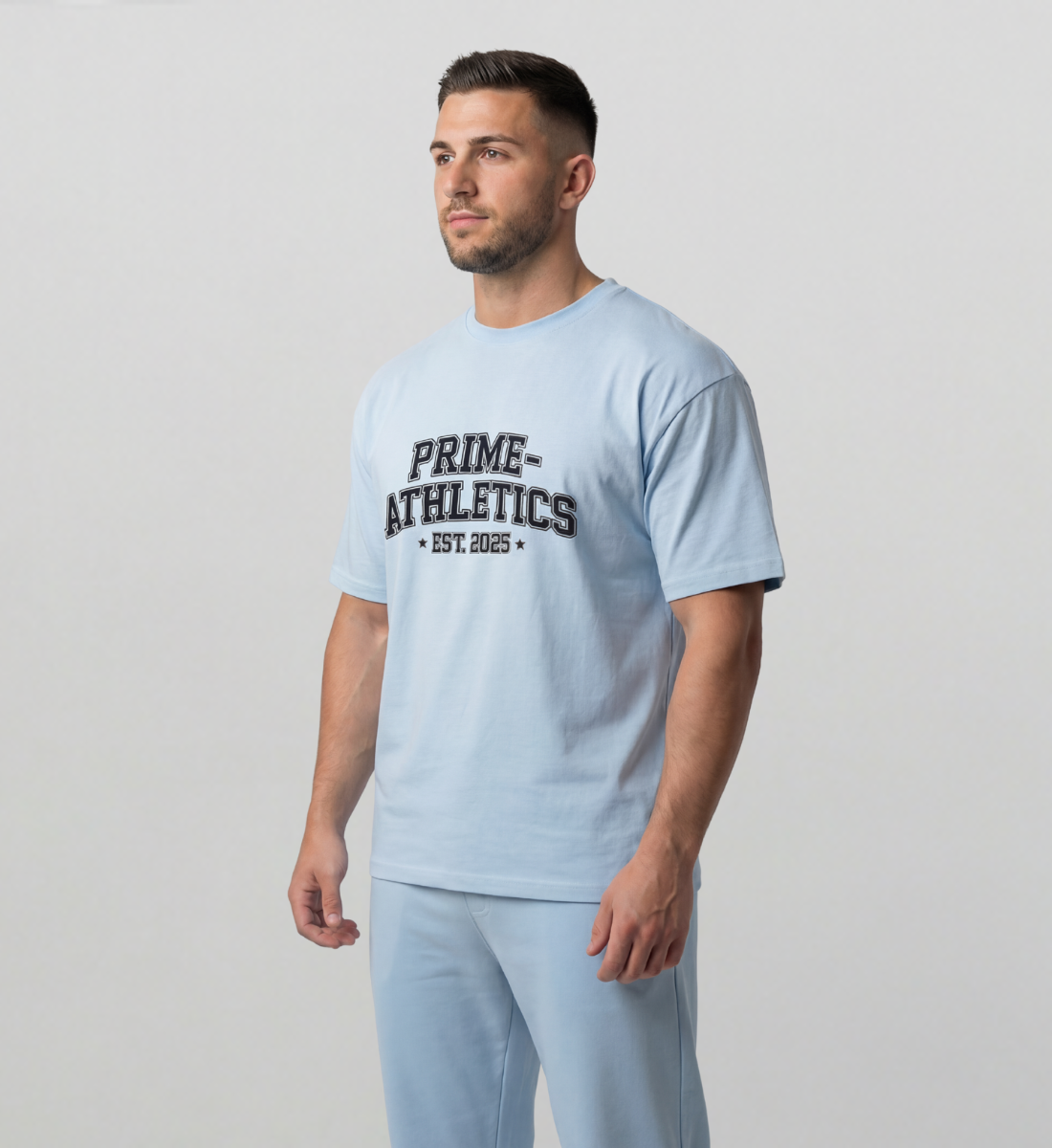 PRIME-ATHLETICS - Oversized T-Shirt Front Logo