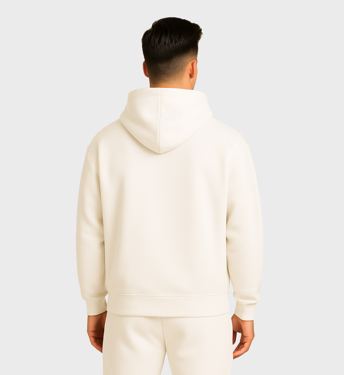 PRIME-ATHLETICS - Oversized Hoodie Front Logo | Weiß