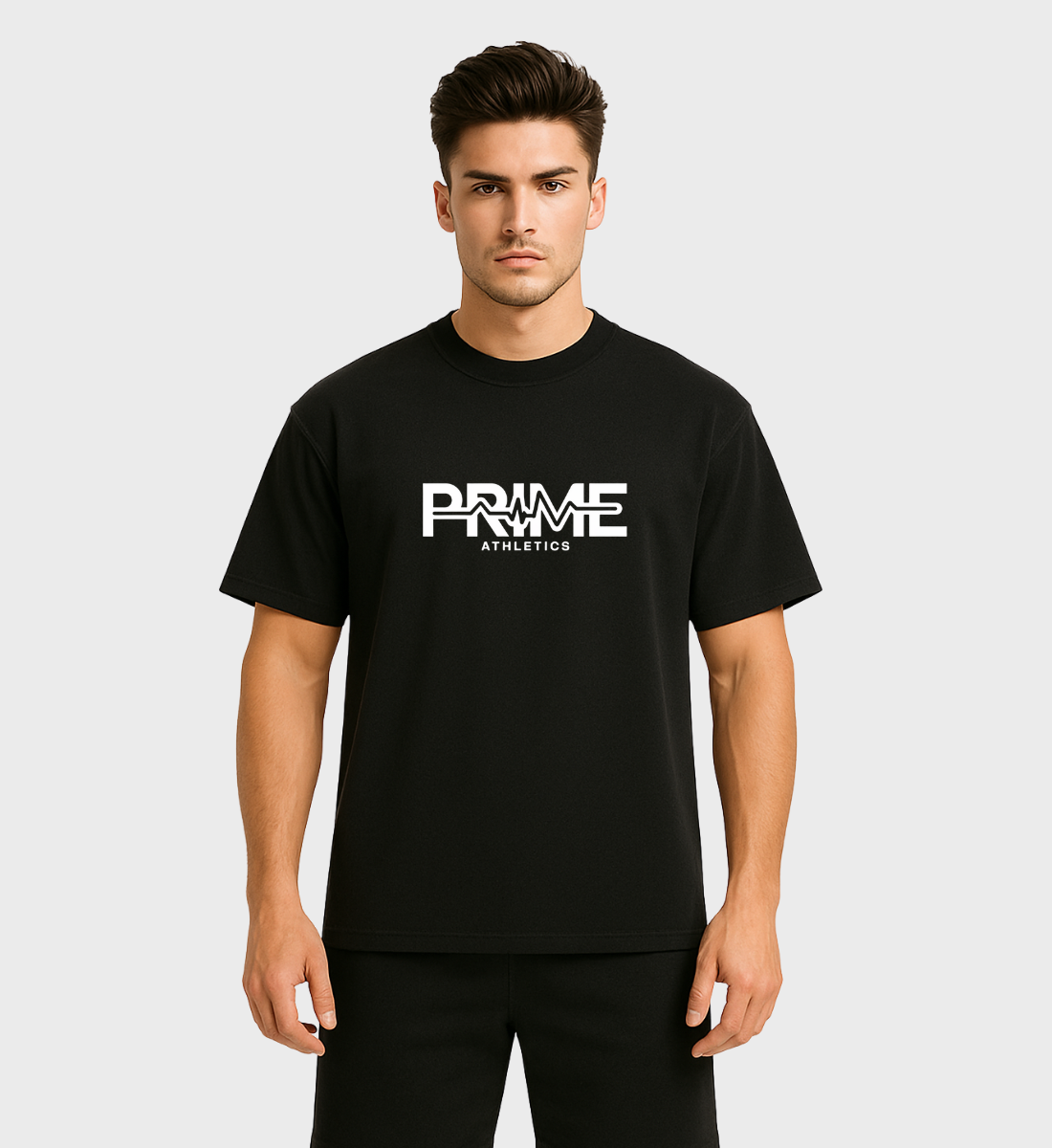 PRIME-ATHLETICS - Oversized T-Shirt Fear Is A Liar | Schwarz