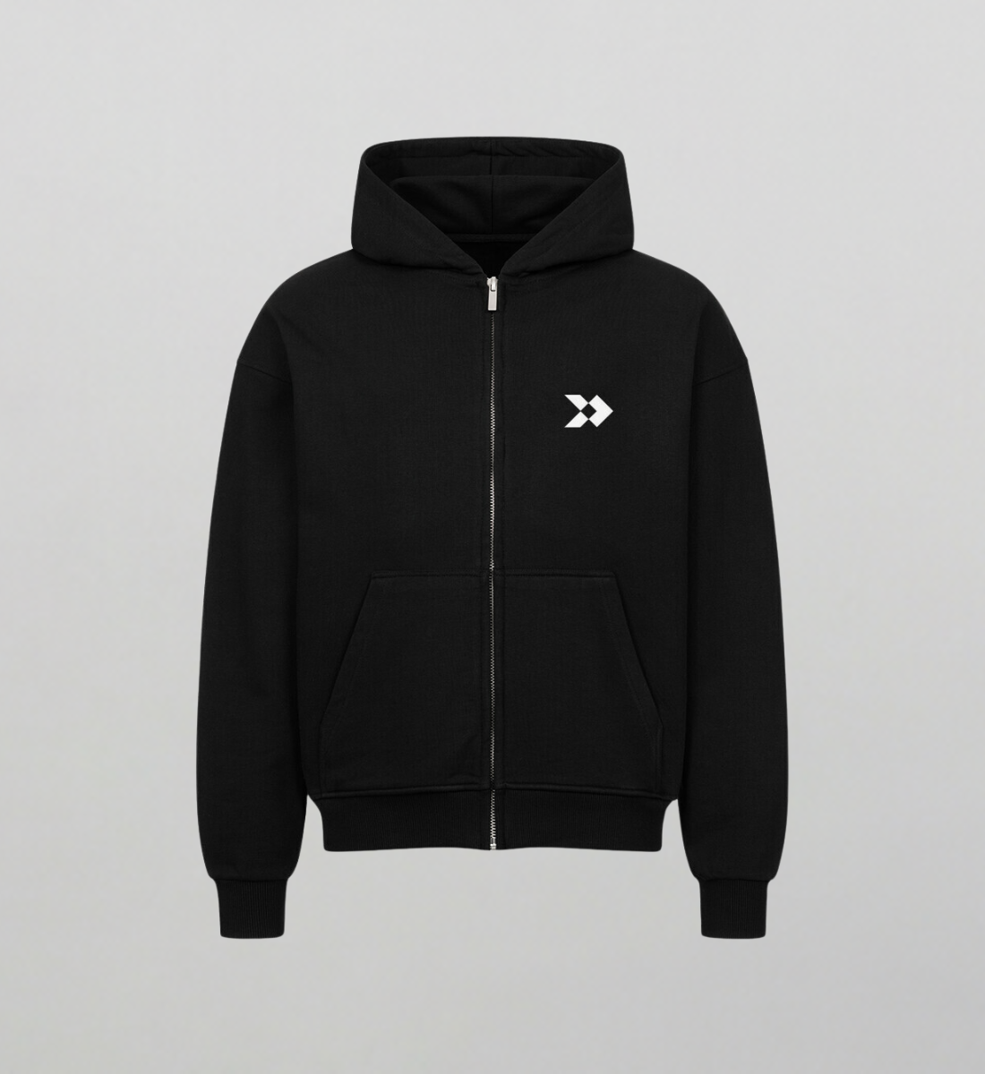 PRIME-ATHLETICS - Oversized Zipper Hoodie - Athletic Club
