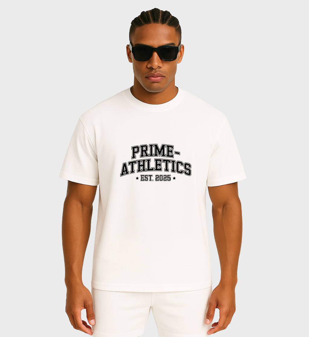 PRIME-ATHLETICS - Oversized T-Shirt Front Logo