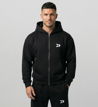 PRIME-ATHLETICS - Oversized Zipper Hoodie - Athletic Club