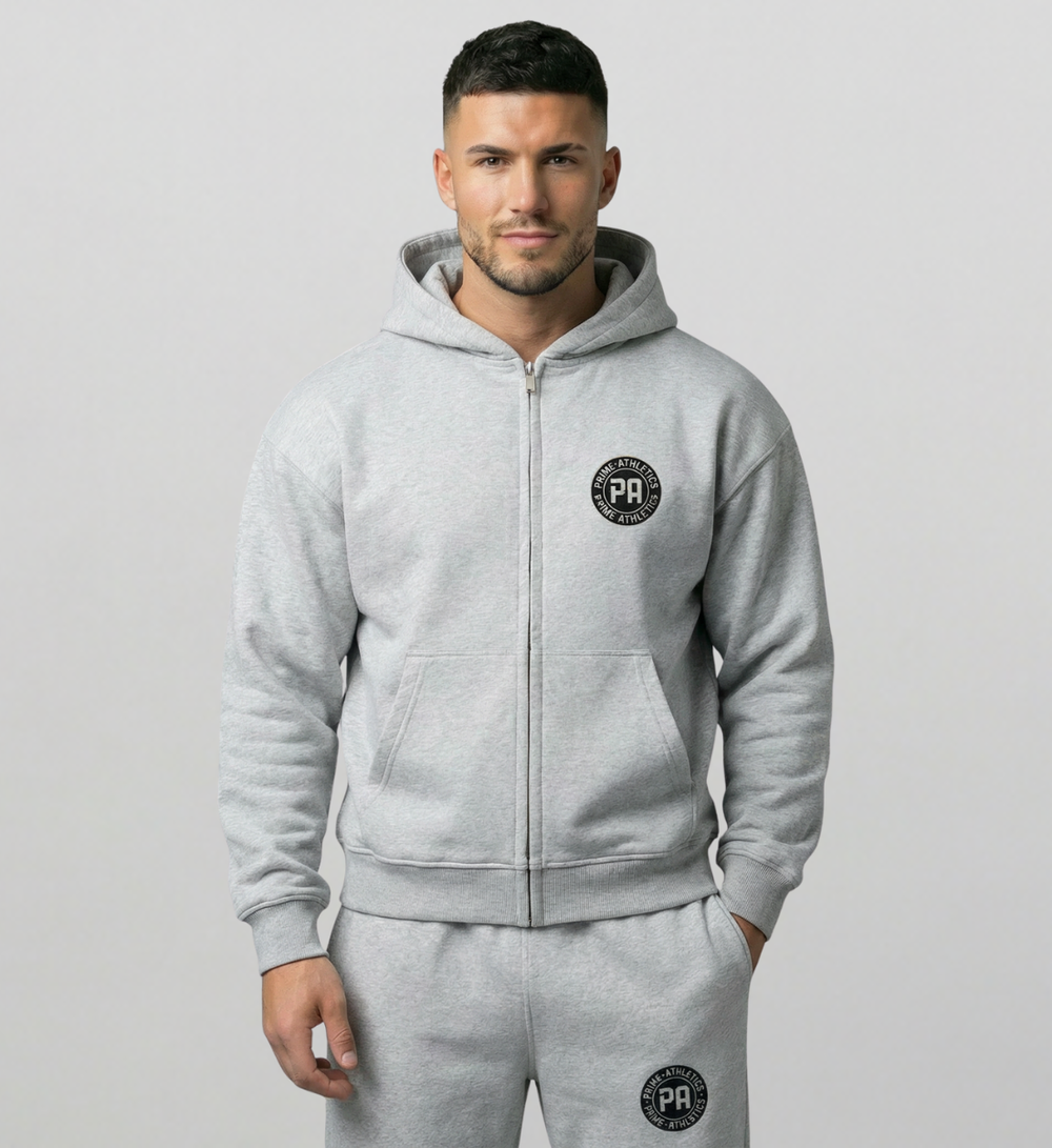 PRIME-ATHLETICS - Oversized Zipper Hoodie PA