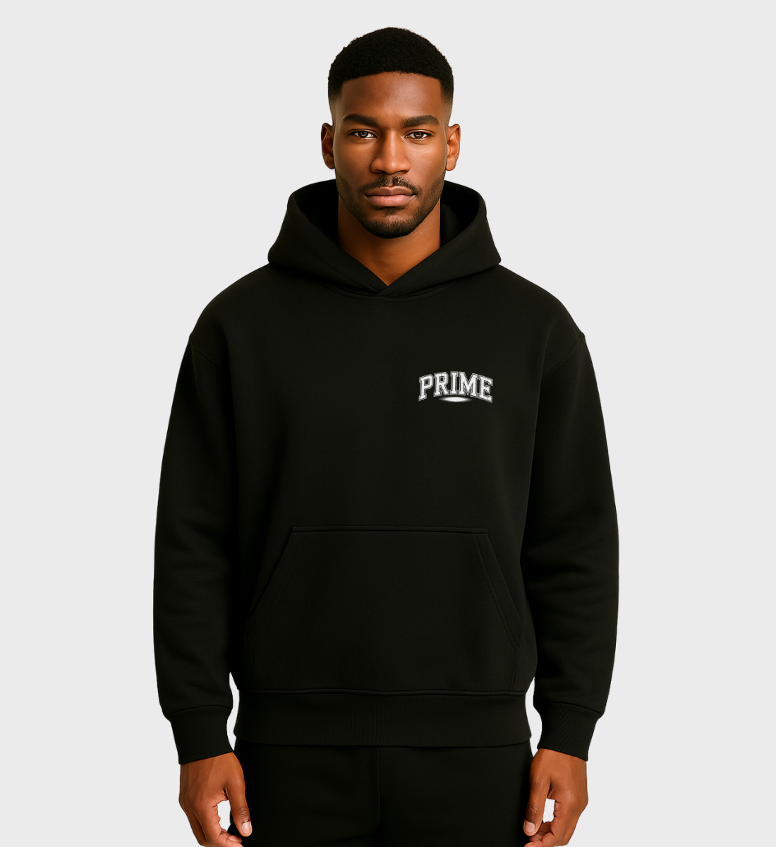 PRIME-ATHLETICS - Oversized Hoodie Athletic Club | Schwarz