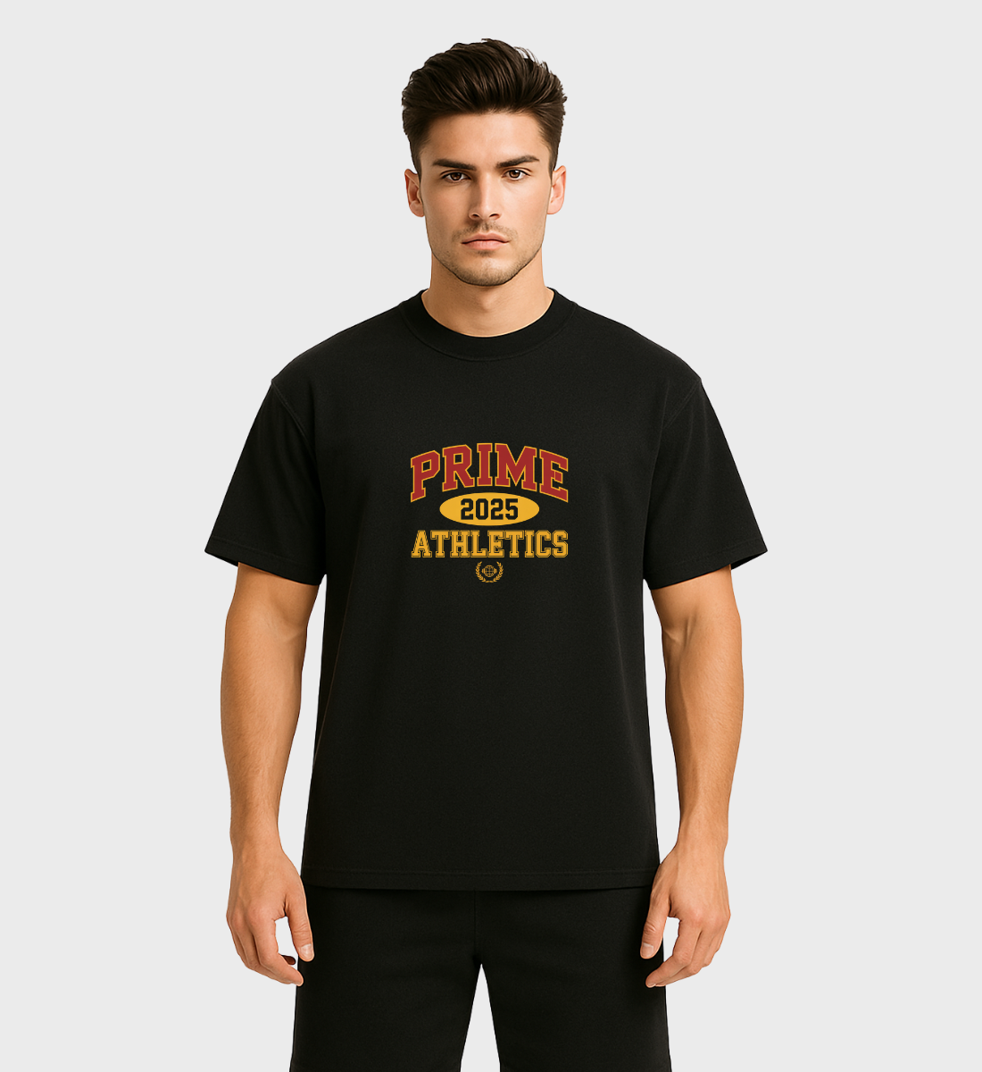 PRIME-ATHLETICS - Oversized T-Shirt 2025 | Schwarz