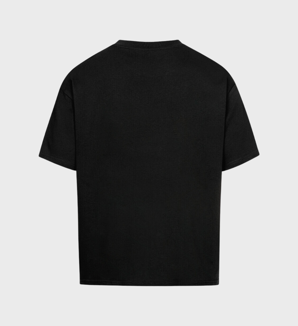 PRIME-ATHLETICS - Oversized T-Shirt Front Logo | Schwarz