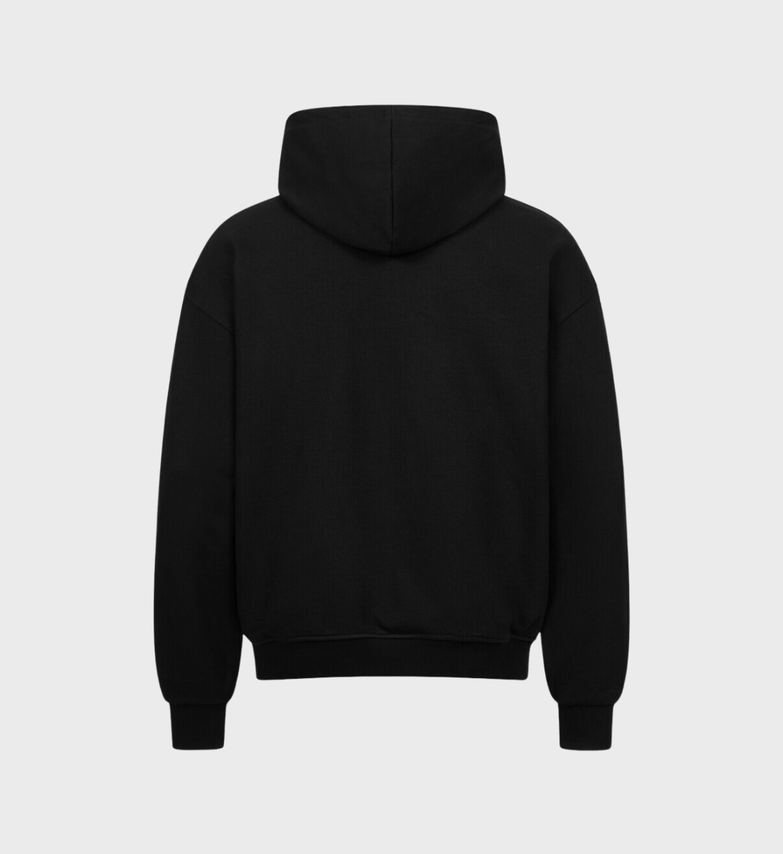 PRIME-ATHLETICS - Oversized Zipper Hoodie | Schwarz