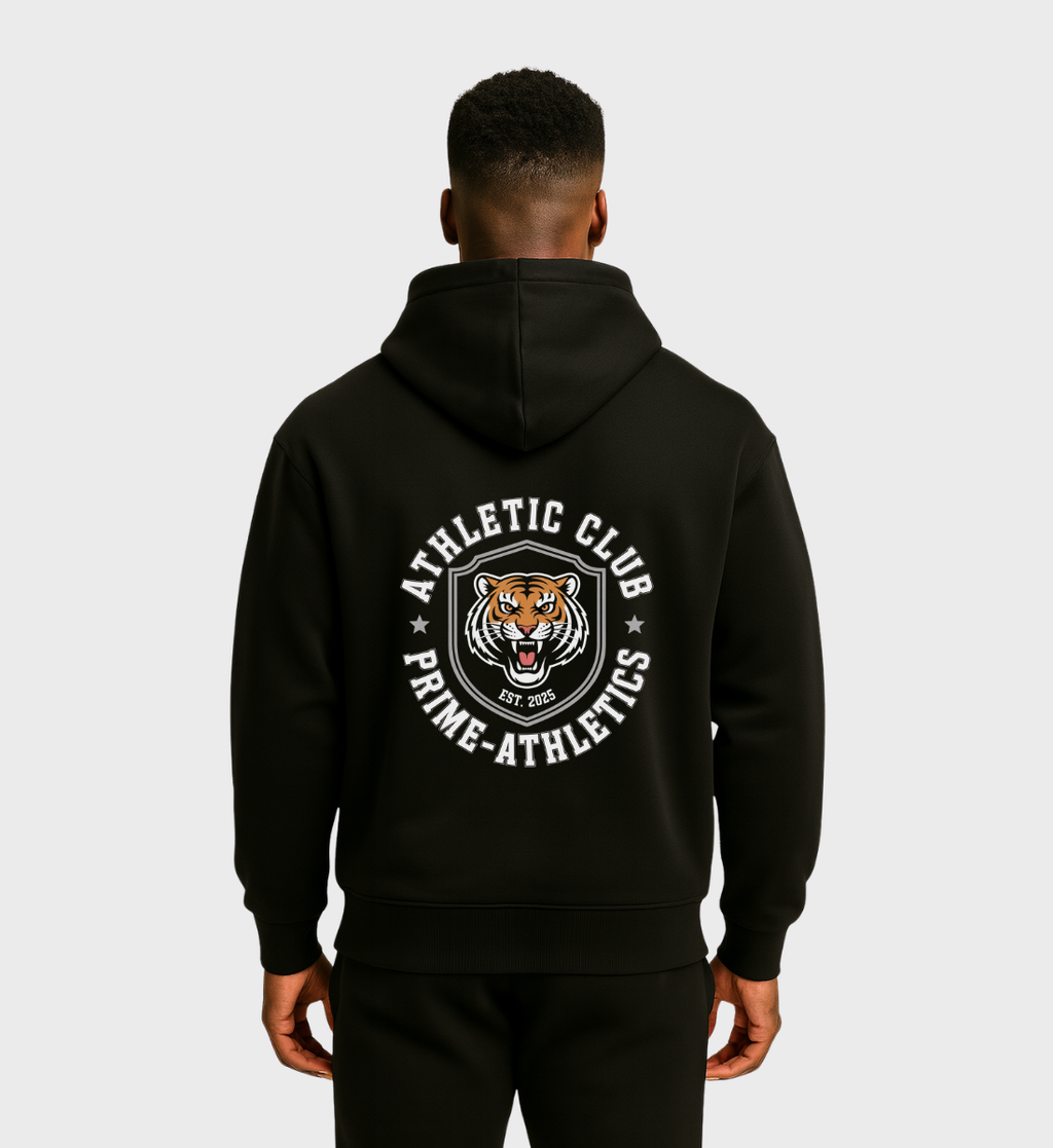PRIME-ATHLETICS - Oversized Hoodie Athletic Club | Schwarz