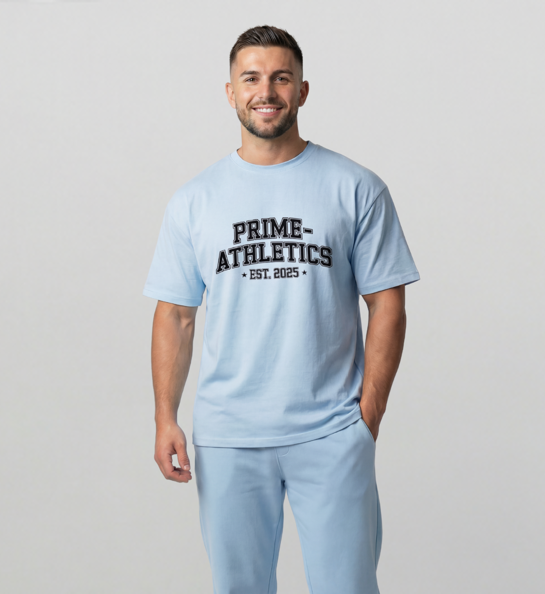 PRIME-ATHLETICS - Oversized T-Shirt Front Logo